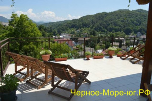 Частный сектор «Приморец» по ул. Окружная, 14 в Лоо