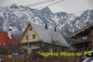 Гостевой дом в Красной Поляне «Море снега» по ул. Заповедная, 55